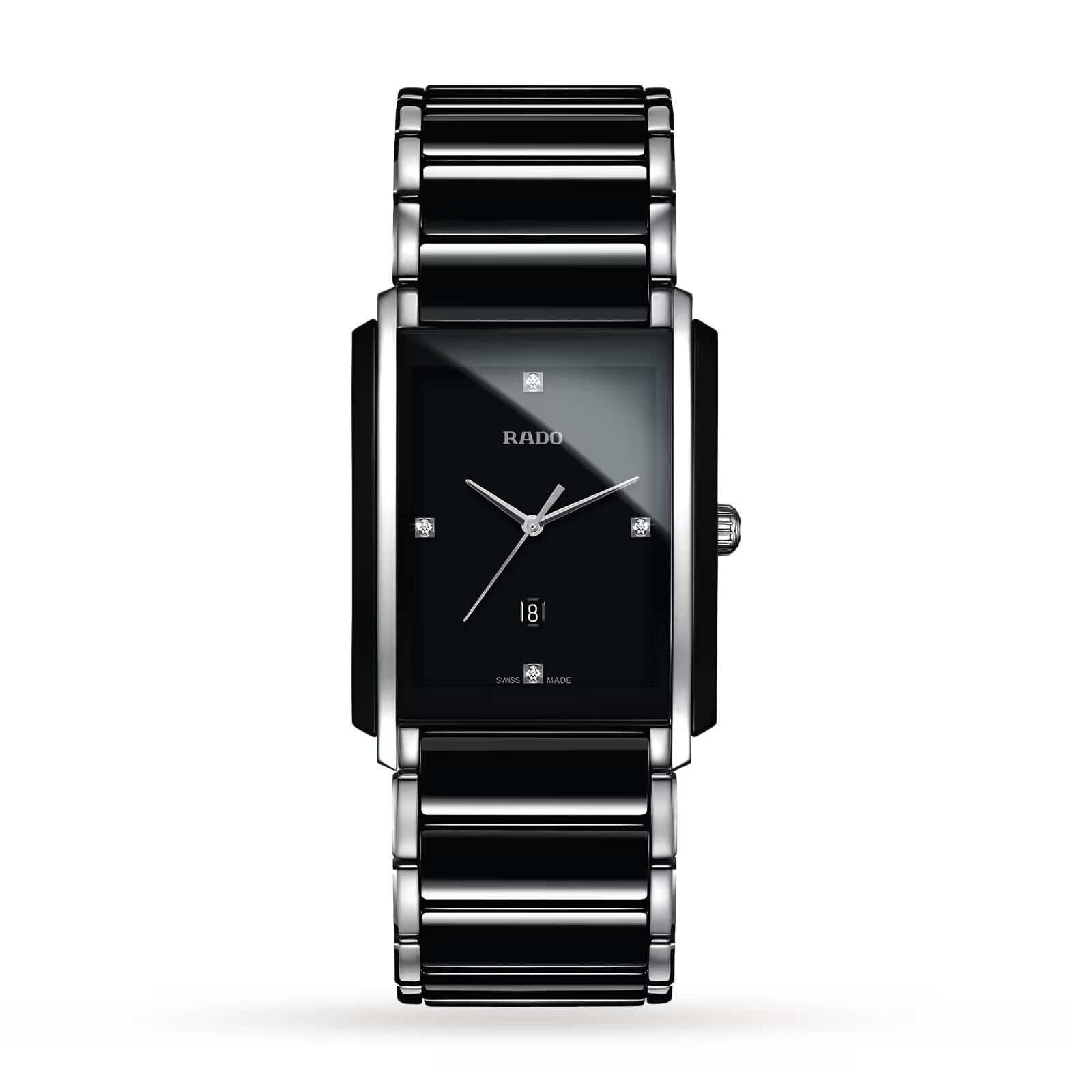 Ex-Display Rado Integral Diamonds 31mm Stainless Steel and Ceramic