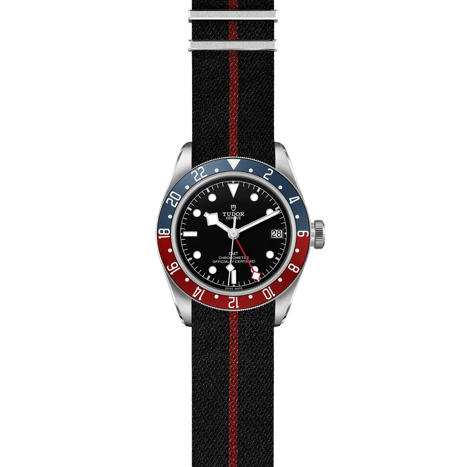 Ex-Display Tudor Black Bay GMT 41mm Steel Case Fabric Strap Mens Watch Ex-Display Tudor Black Bay GMT 41mm Steel Case Fabric Strap Mens Watch