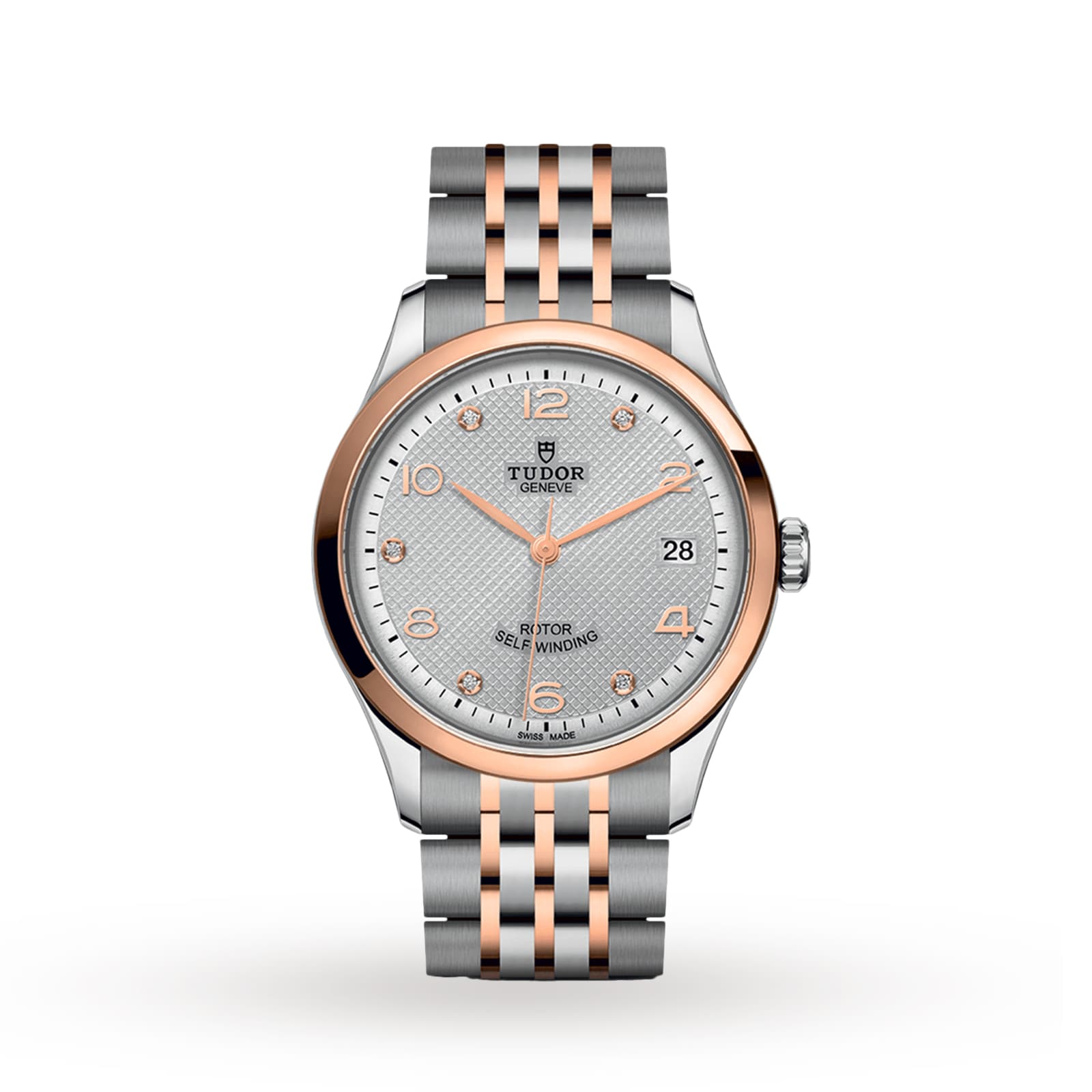 Ex-Display Tudor 1926 36mm Automatic Ladies Watch Steel Case Diamond-Set Silver Dial Ex-Display Tudor 1926 36mm Automatic Ladies Watch Steel Case Diamond-Set Silver Dial