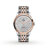 Ex-Display Tudor 1926 36mm Ladies Watch Steel Case Diamond-Set Silver Dial