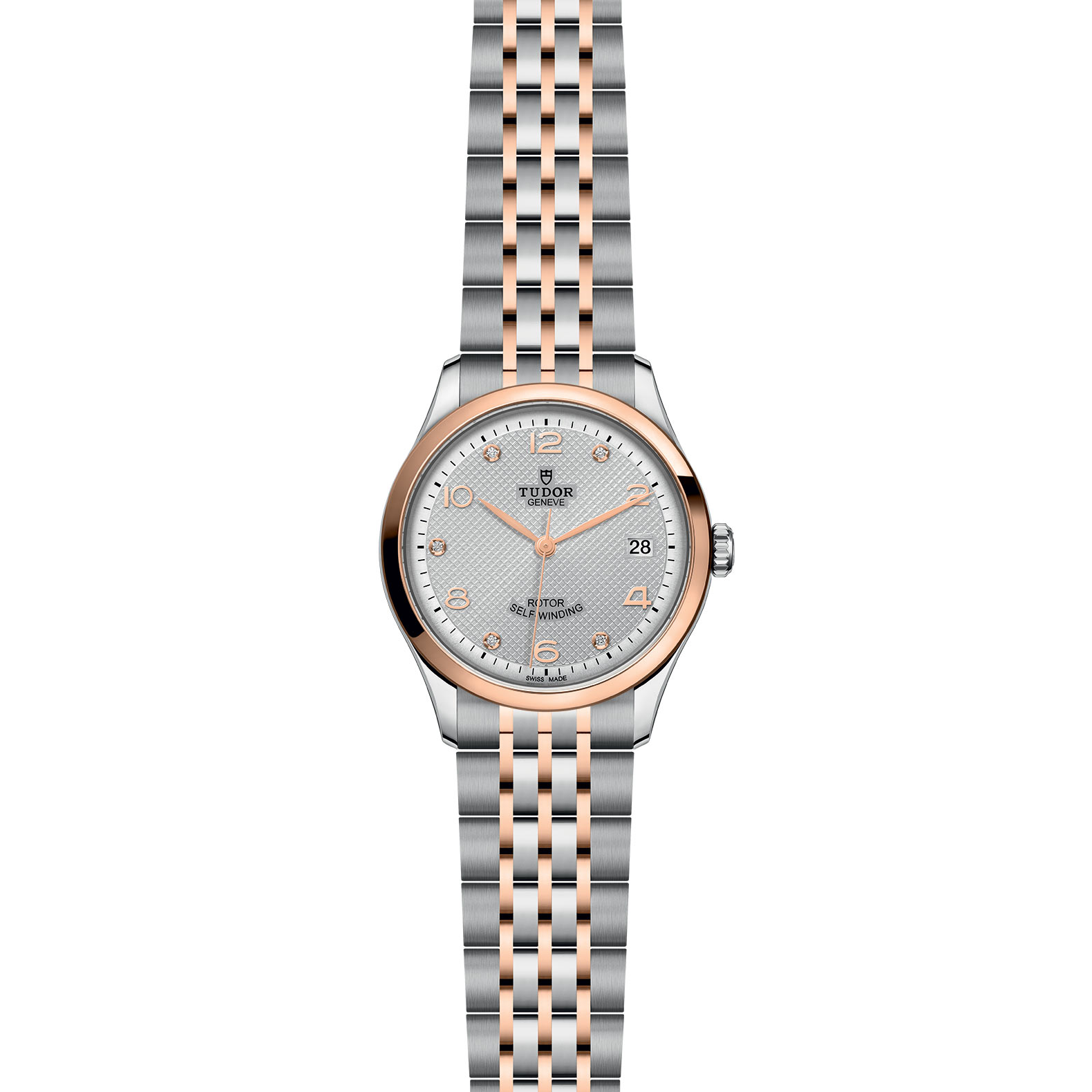 Ex-Display Tudor 1926 36mm Automatic Ladies Watch Steel Case Diamond-Set Silver Dial Ex-Display Tudor 1926 36mm Automatic Ladies Watch Steel Case Diamond-Set Silver Dial