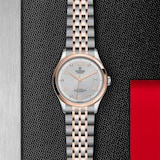 Ex-Display Tudor 1926 36mm Ladies Watch Steel Case Diamond-Set Silver Dial