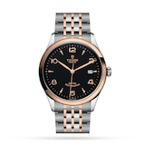 Ex-Display Tudor 1926 39mm Mens Watch Steel Case Rose Gold Bezel Black Dial