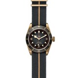Ex-Display Tudor Black Bay Bronze 43mm Bronze Case Fabric Strap Mens Watch