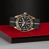Ex-Display Tudor Black Bay Bronze 43mm Bronze Case Fabric Strap Mens Watch