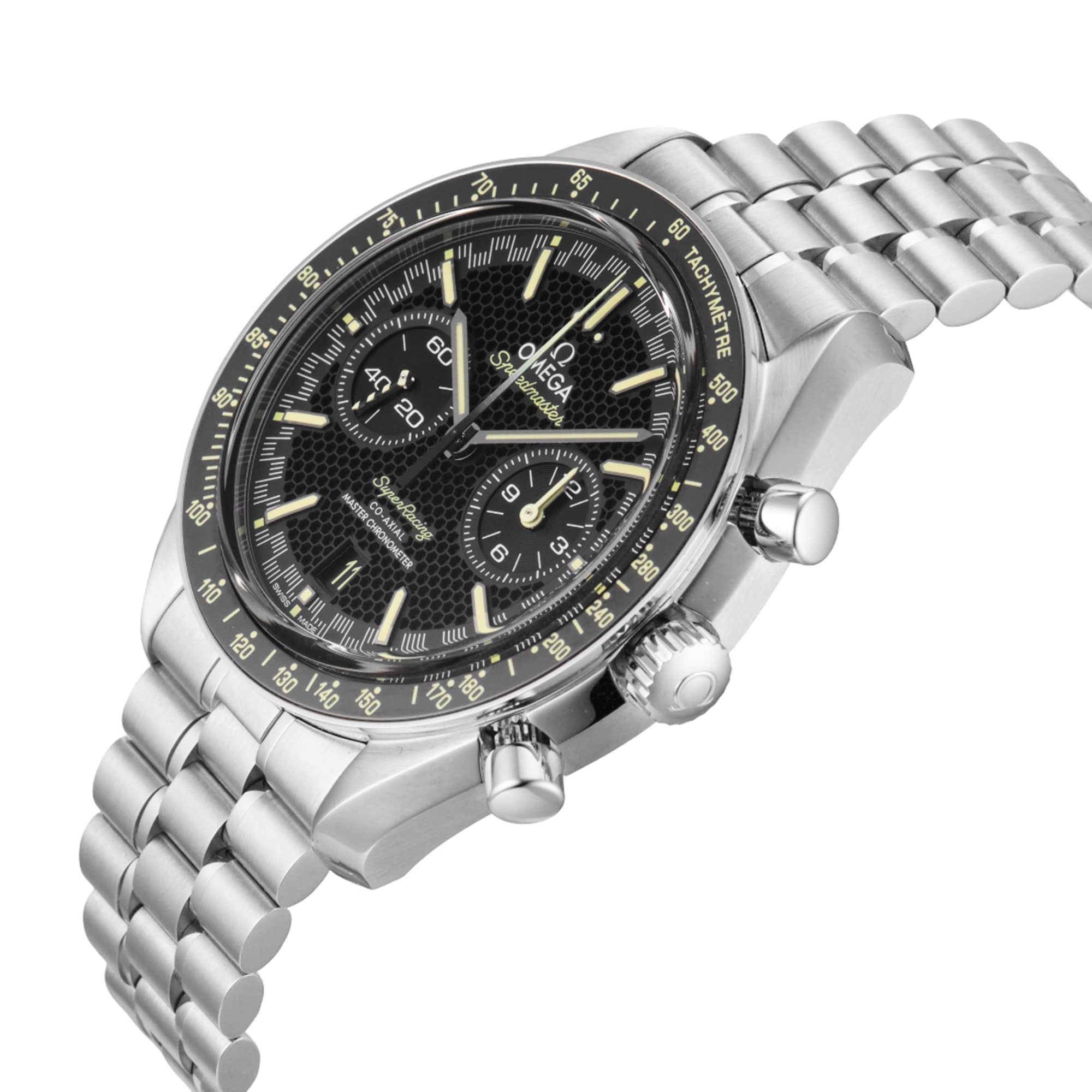 Ex-Display Omega Super Racing Co-Axial Master Chronometer Chronograph 44.25mm Mens Watch