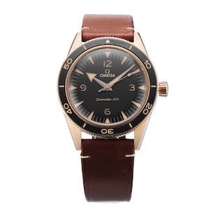 Ex-Display Omega Seamaster 300 Co-Axial Master Chronometer 41mm Bronze Gold