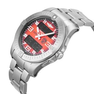 Pre-Owned Breitling Aerospace B70 Orbiter 25th Anniversary 43mm Mens Watch Orange Titanium