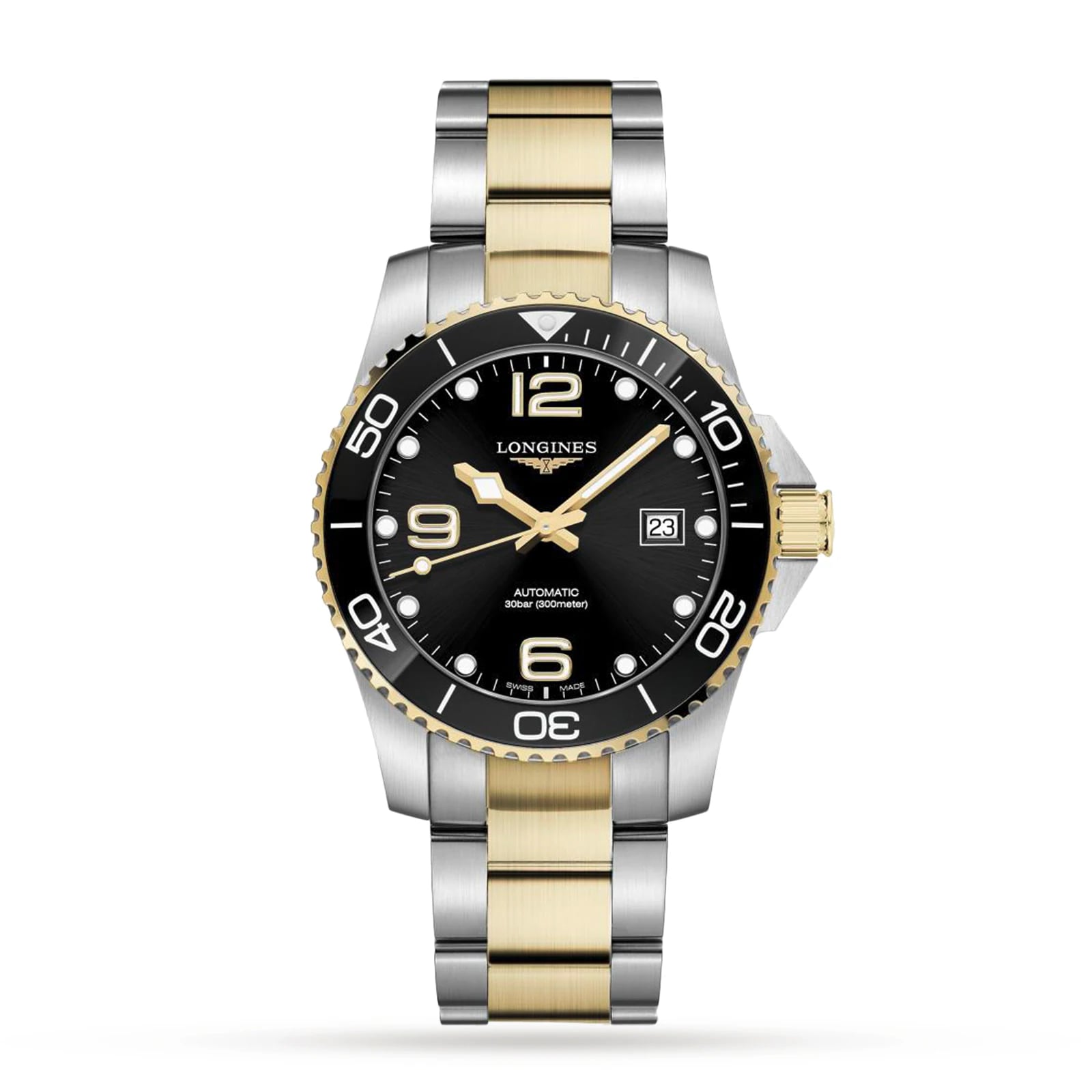 Ex-Display Longines Hydroconquest 41mm Stainless Steel and Ceramic