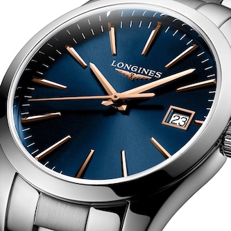 Ex-Display Longines Conquest Classic 34mm Stainless Steel