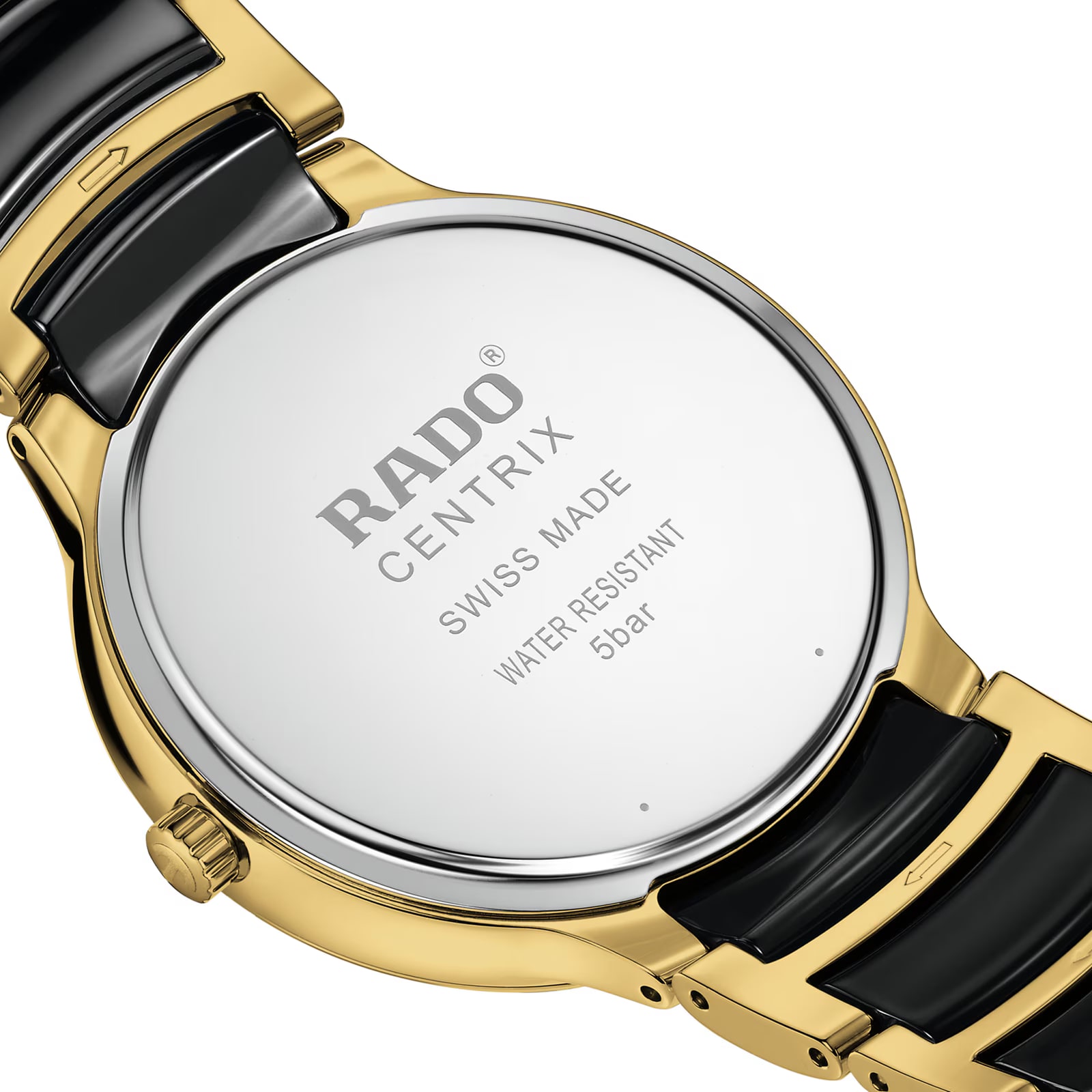 Ex-Display Rado Centrix Diamonds 39.5mm Stainless Steel and Ceramic