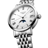 Ex-Display Longines Elegant Collection 30mm Ladies Watch White Stainless Steel