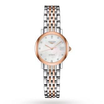 Ex-Display Longines Elegant 25.5mm Diamond Automatic Ladies Watch Ex-Display Longines Elegant 25.5mm Diamond Automatic Ladies Watch