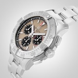 Ex-Display Breitling Avenger Chronograph B01 44mm Mens Watch Beige Stainless Steel