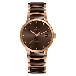 47011509 - Centrix Automatic Diamonds 38mm Stainless Steel and PVD