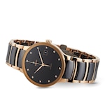Ex-Display Rado Centrix Automatic Diamonds 38mm Stainless Steel and PVD