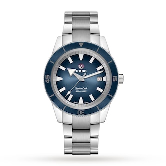 Ex-Display Rado Captain Cook Blue Automatic Mens Watch Ex-Display Rado Captain Cook Blue Automatic Mens Watch