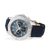 Ex-Display Breitling Avenger Chronograph B01 44mm Mens Watch Blue Leather