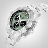 Ex-Display Breitling Avenger Chronograph B01 44mm Mens Watch Green Stainless Steel