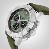 Ex-Display Breitling Avenger Chronograph B01 44mm Mens Watch Green Leather