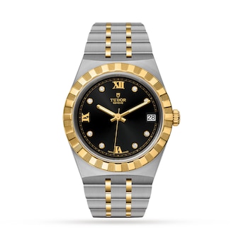Ex-Display Tudor Royal Date 34mm Stainless Steel and Yellow Gold
