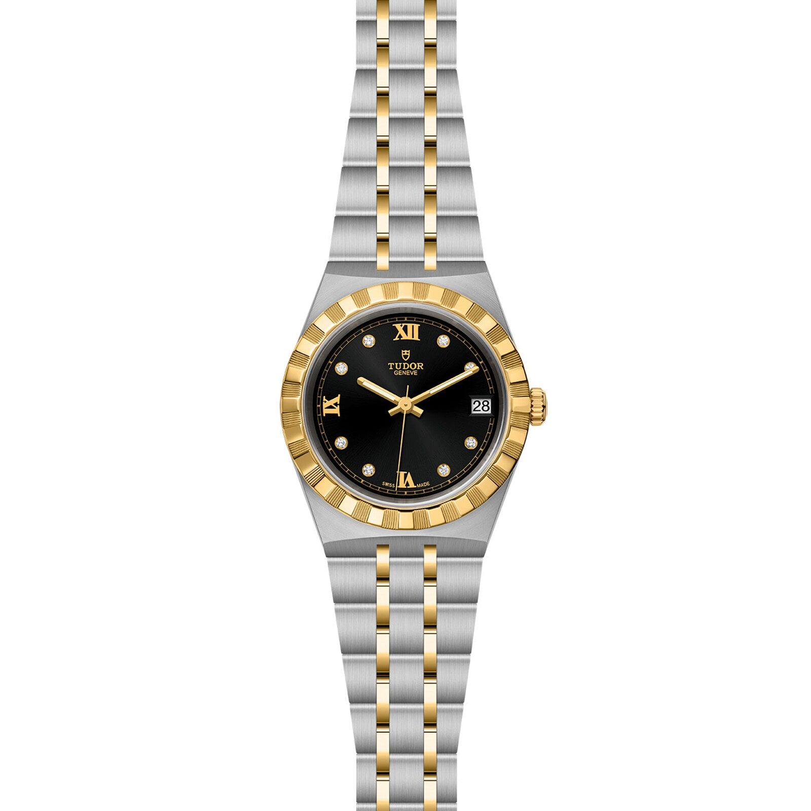 Ex-Display Tudor Royal Date 34mm Stainless Steel and Yellow Gold