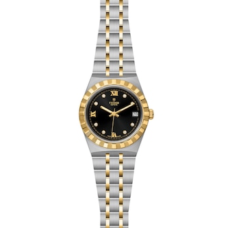 Ex-Display Tudor Royal Date 34mm Stainless Steel and Yellow Gold
