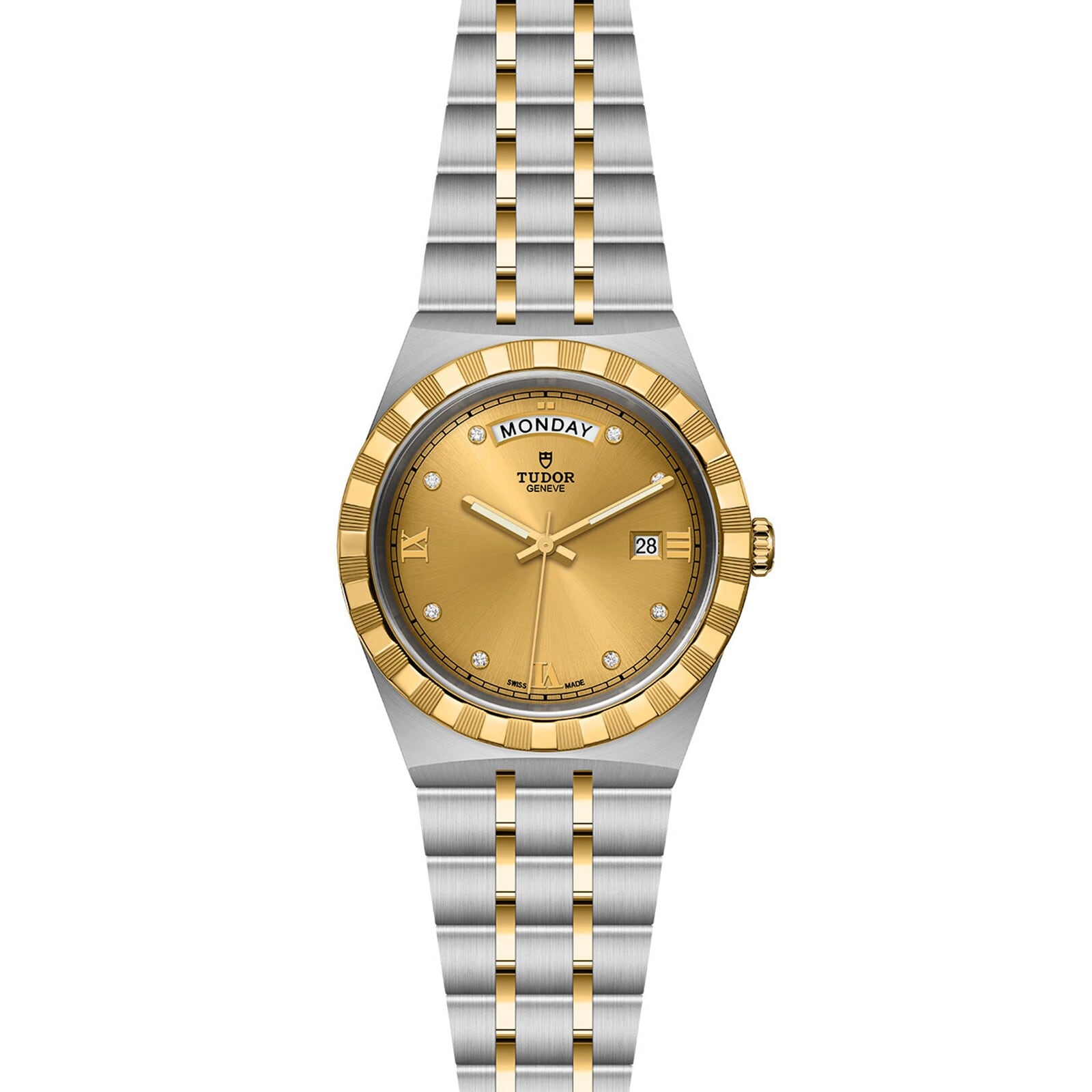 Ex-Display Tudor Royal Day-Date 41mm Stainless Steel and Yellow Gold