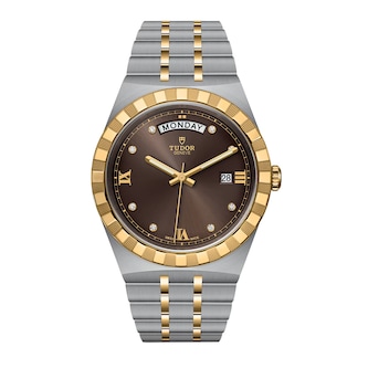 Ex-Display Tudor Royal Day-Date 41mm Stainless Steel and Yellow Gold