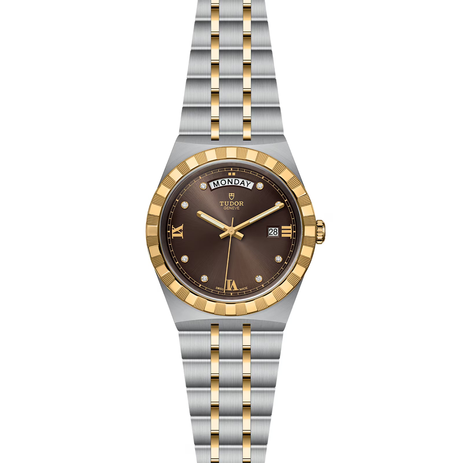 Ex-Display Tudor Royal Day-Date 41mm Stainless Steel and Yellow Gold