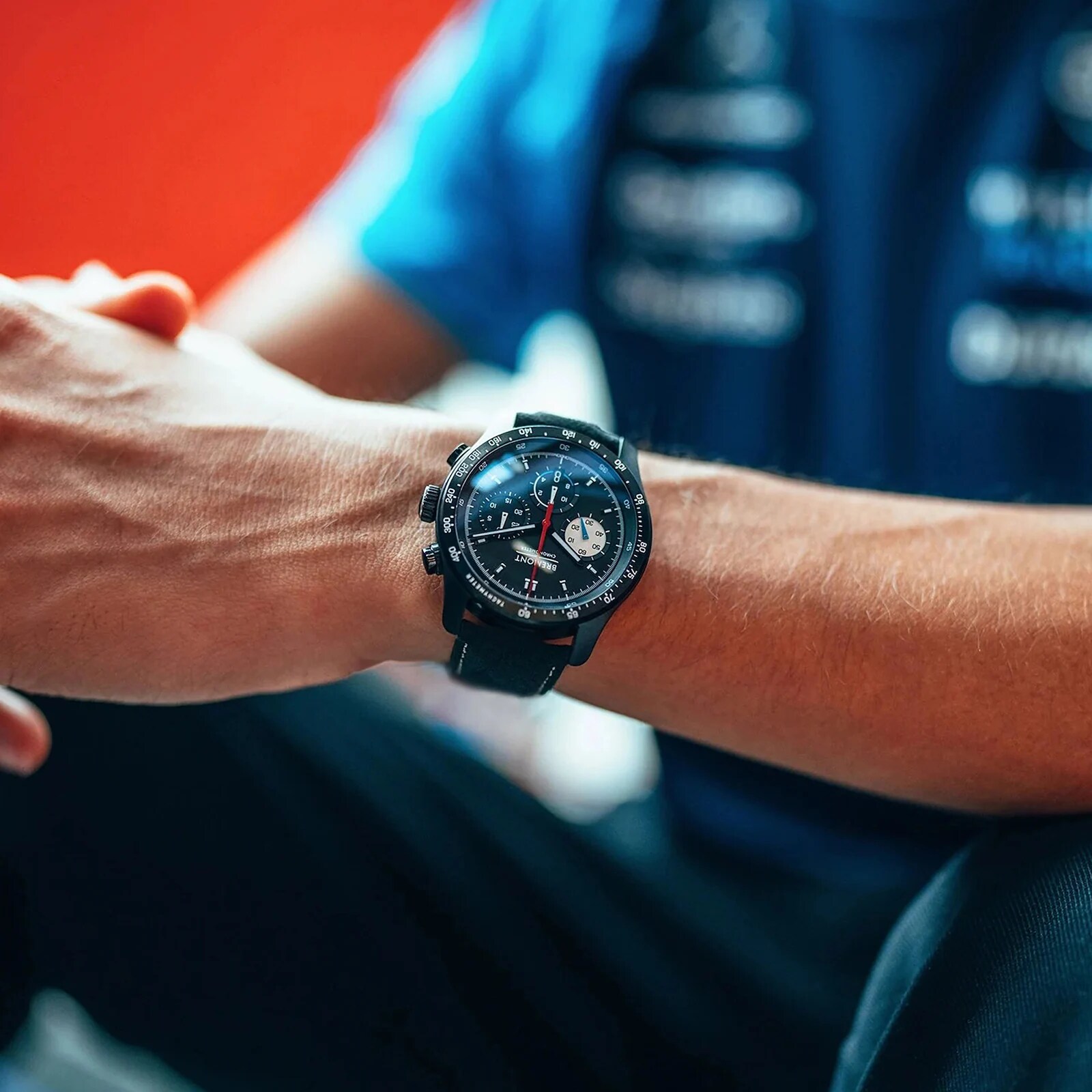 Ex-Display Bremont WR-45 Williams Racing Chronograph 43mm Limited Edition Ex-Display Bremont WR-45 Williams Racing Chronograph 43mm Limited Edition