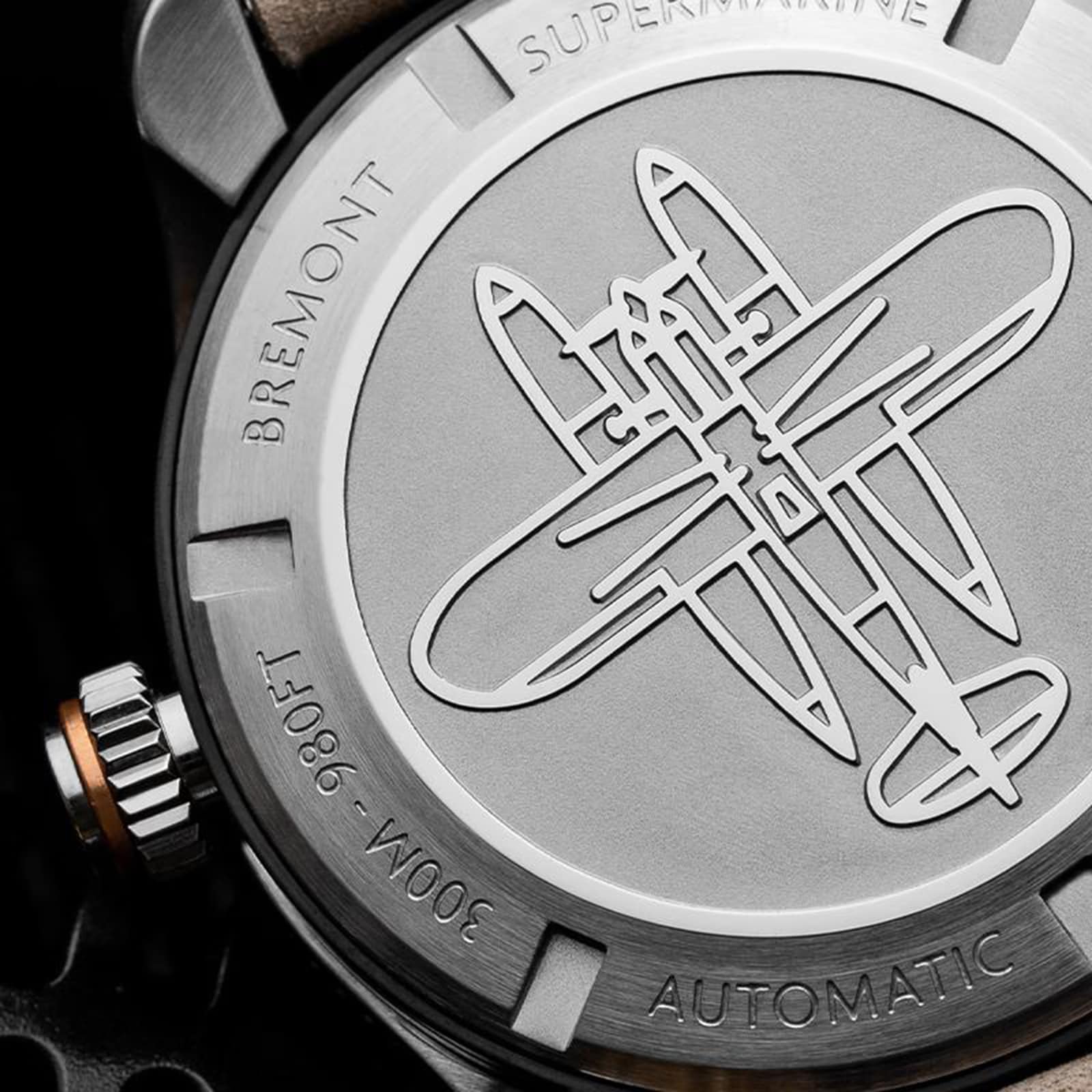 Ex-Display Bremont Supermarine Type 300 40mm Mens Watch Black