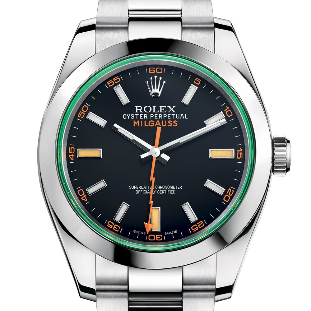 rolex milgauss preto preço