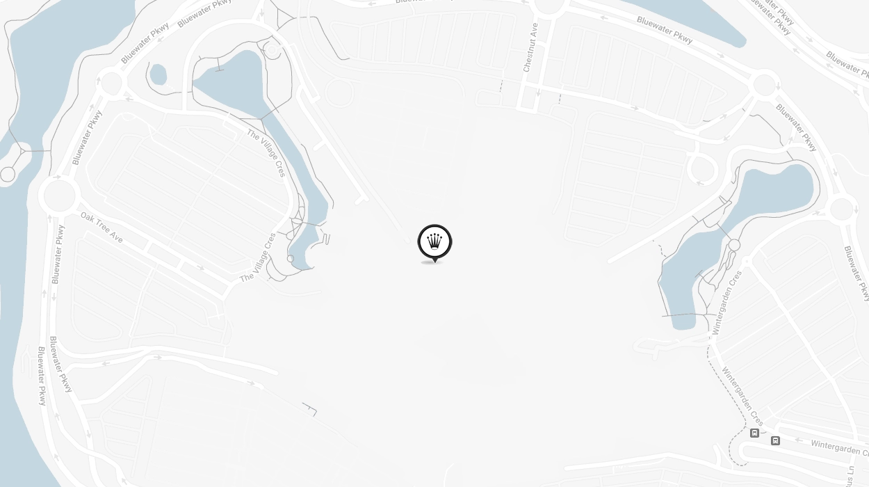 Map Showing Official Rolex Certified Pre-Owned Retailer - Bluewater