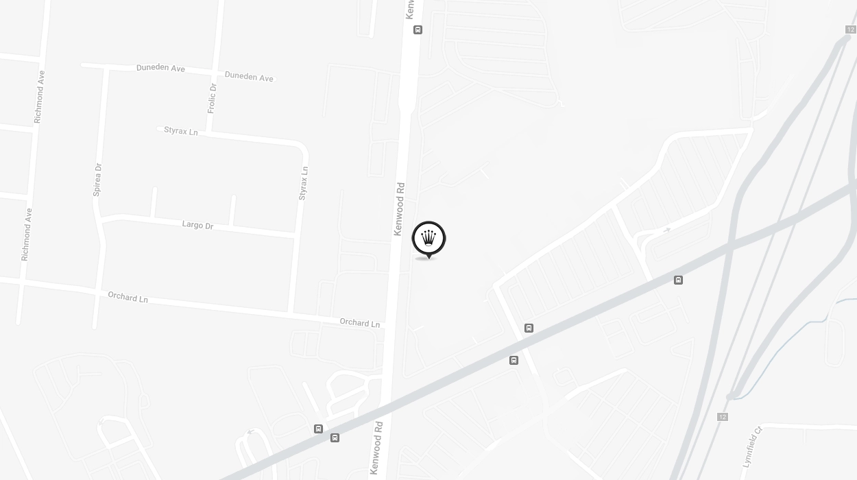 Map Showing Official Rolex Certified Pre-Owned Jeweler - Kenwood