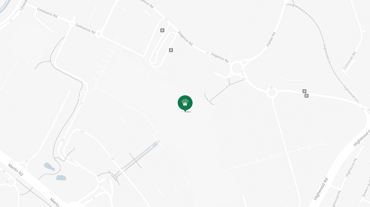 Map Showing Official Rolex Retailer - Bristol Cribbs Causeway