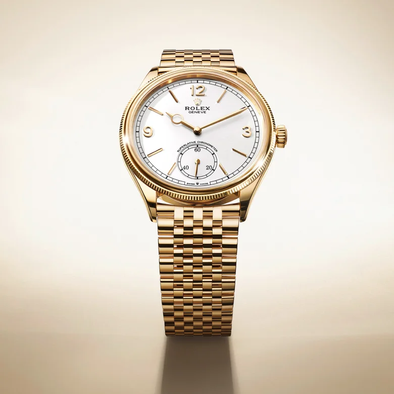 Rolex 1908 in 39 mm, platinum, polished finish, M52506-0002 | Mayors