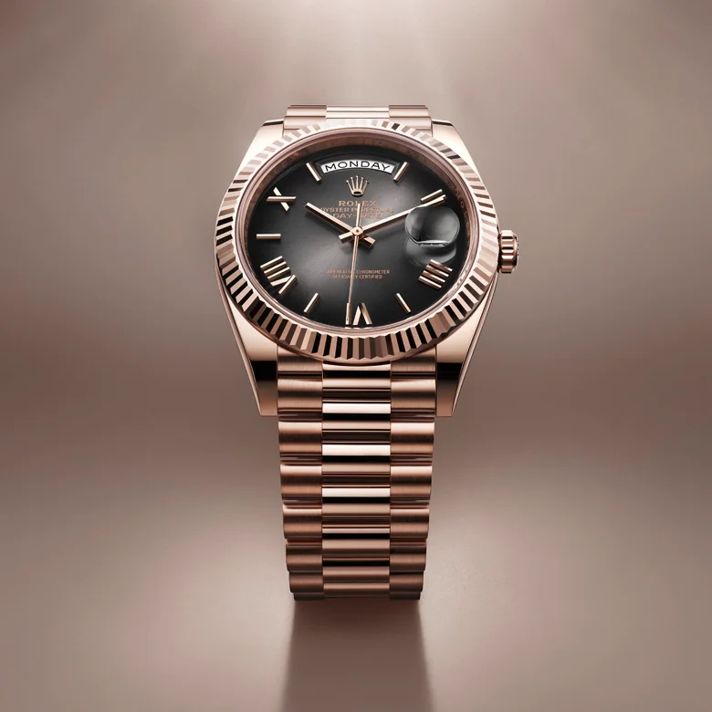 1204-17 moさん Rolex Day-Date 36 watch: 18 kt white gold - m128399tbr-0007 (US)