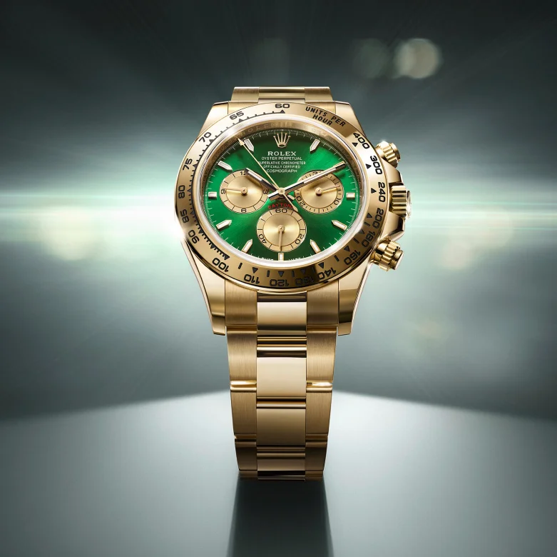 Rolex Cosmograph Daytona in Oyster, 40 mm, Oystersteel and yellow