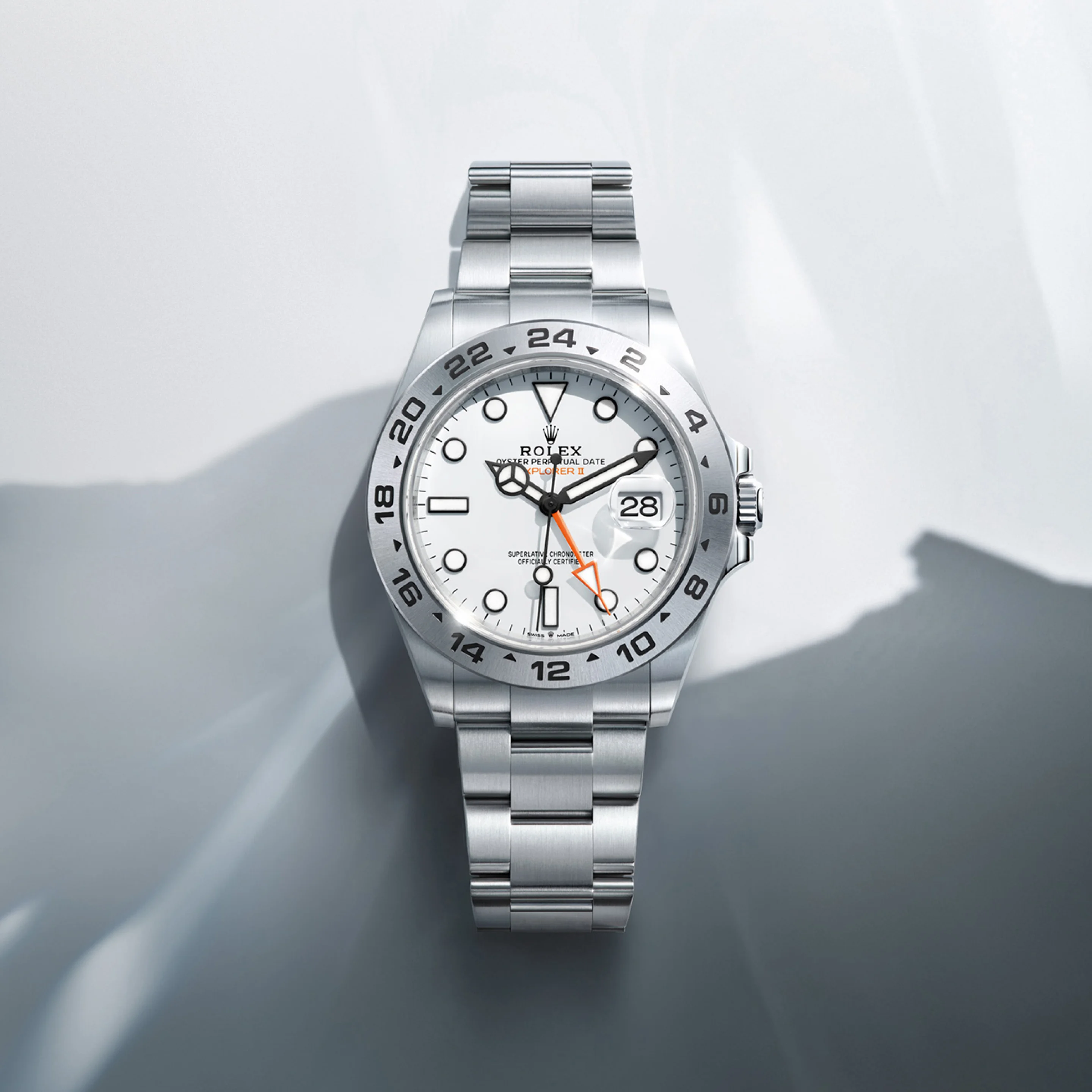 Rolex Explorer II in Oyster, 42 mm, Oystersteel, M226570-0001