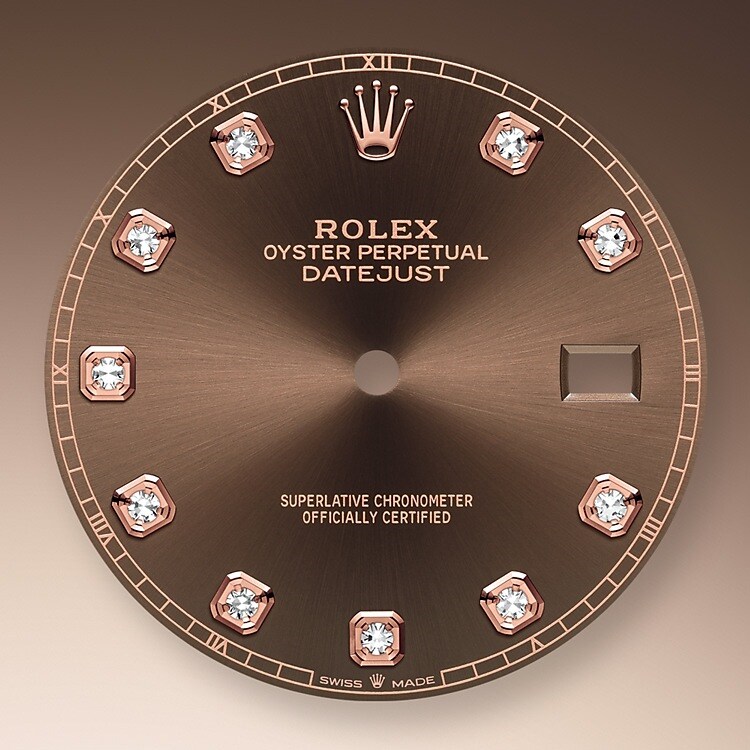 chocolate datejust 41