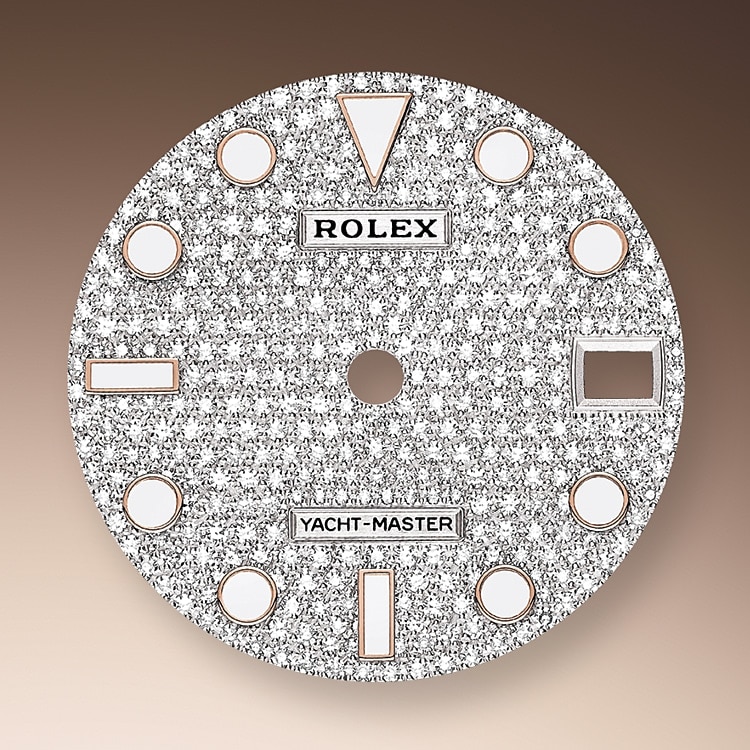 DIAMOND-PAVED DIAL