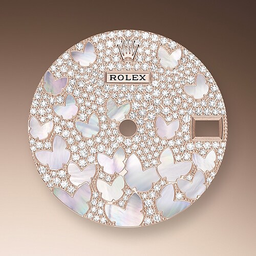 DIAMOND-PAVED DIAL