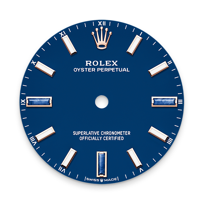 Blue stone dial