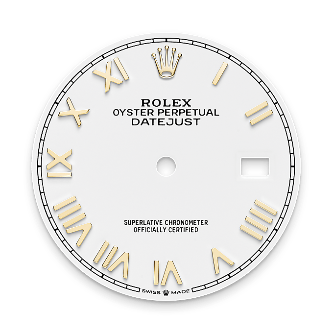 White dial