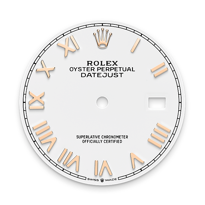 White dial