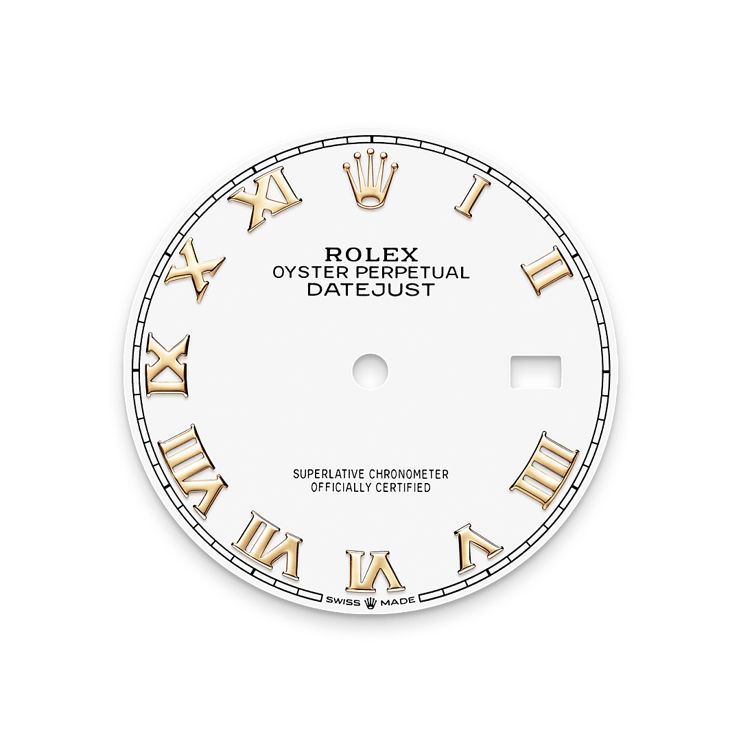 White dial
