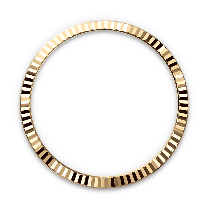 Fluted bezel