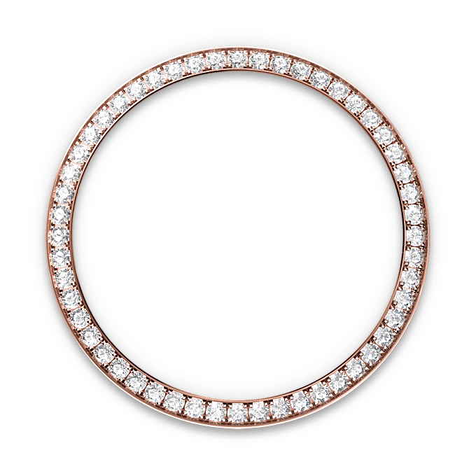 Diamond-set bezel