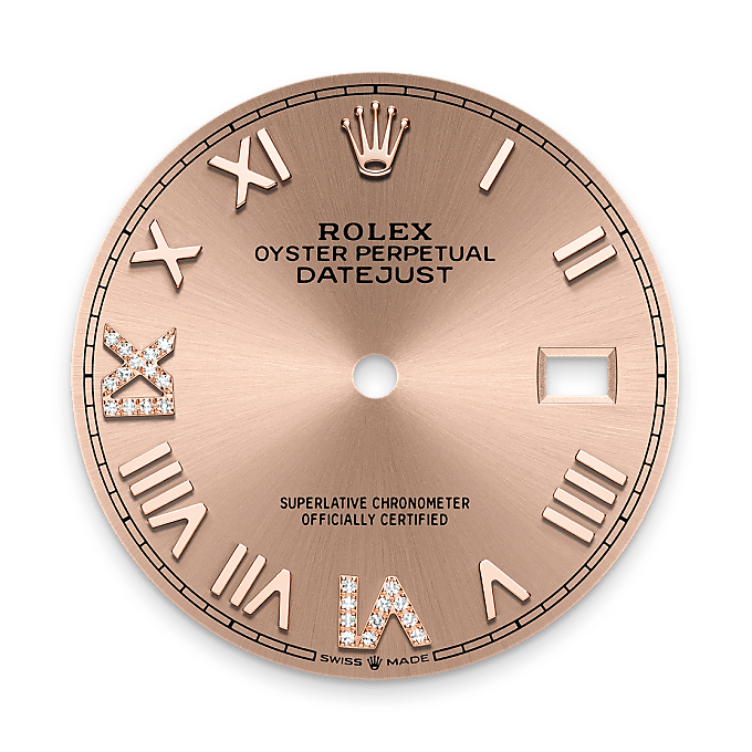 Rosé-colour dial